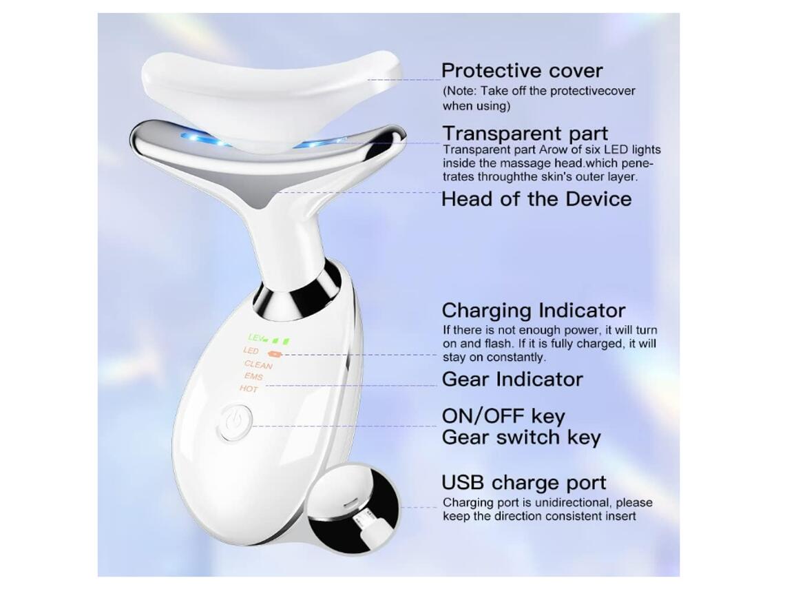 Masajeador facial lifting EMS